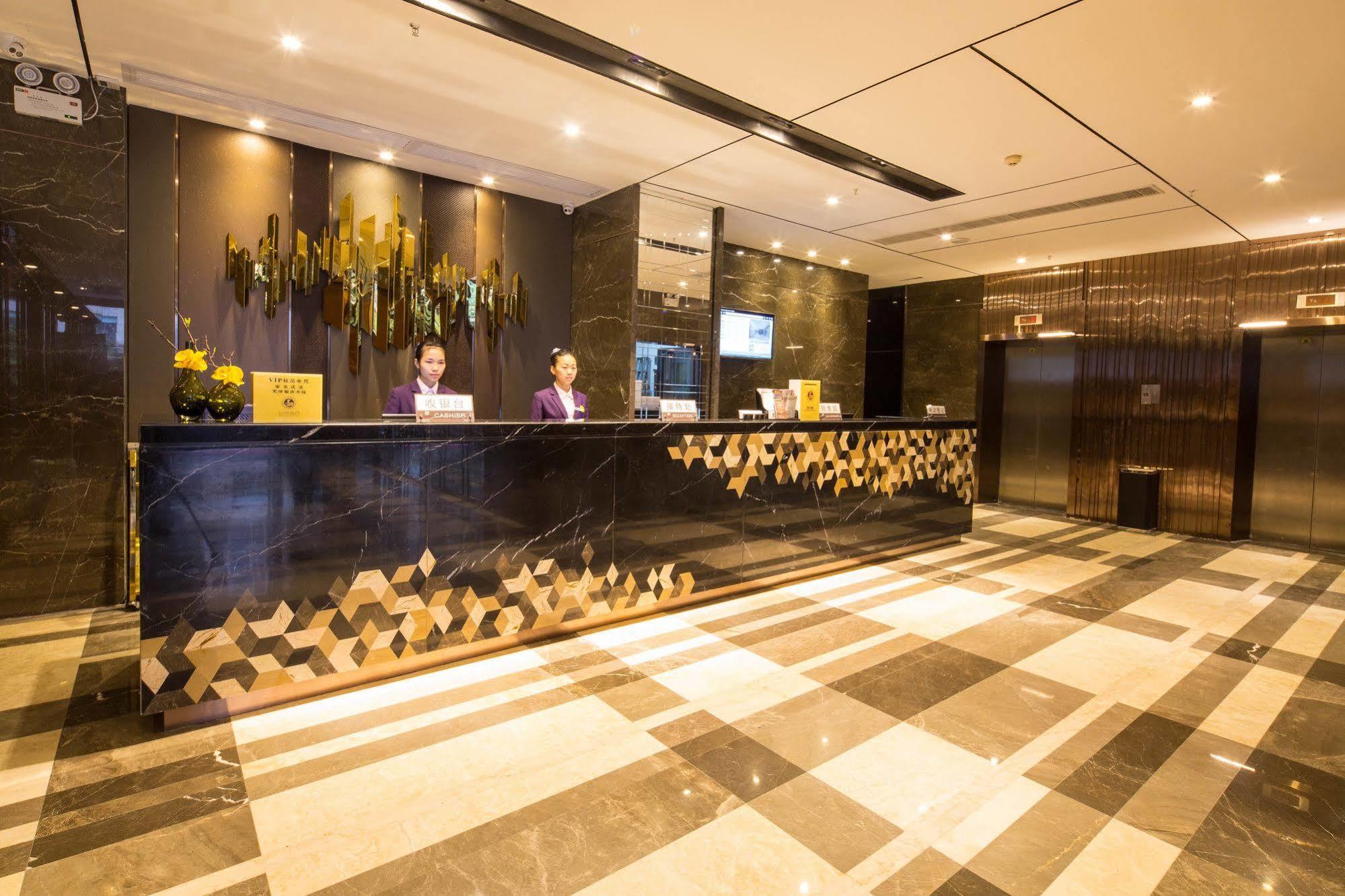 Lnsail Hotel Shenzhen Luohu Port Railway Station Экстерьер фото